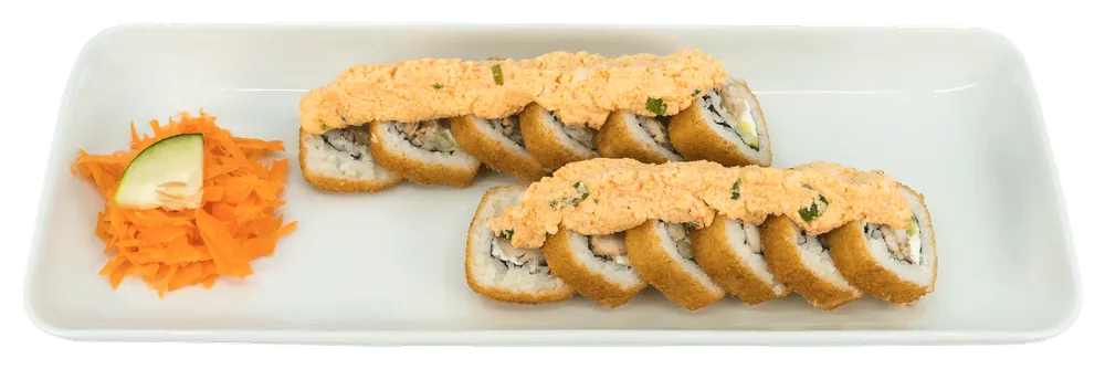 Orange roll + té